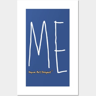 Me! - Dark Blue Posters and Art